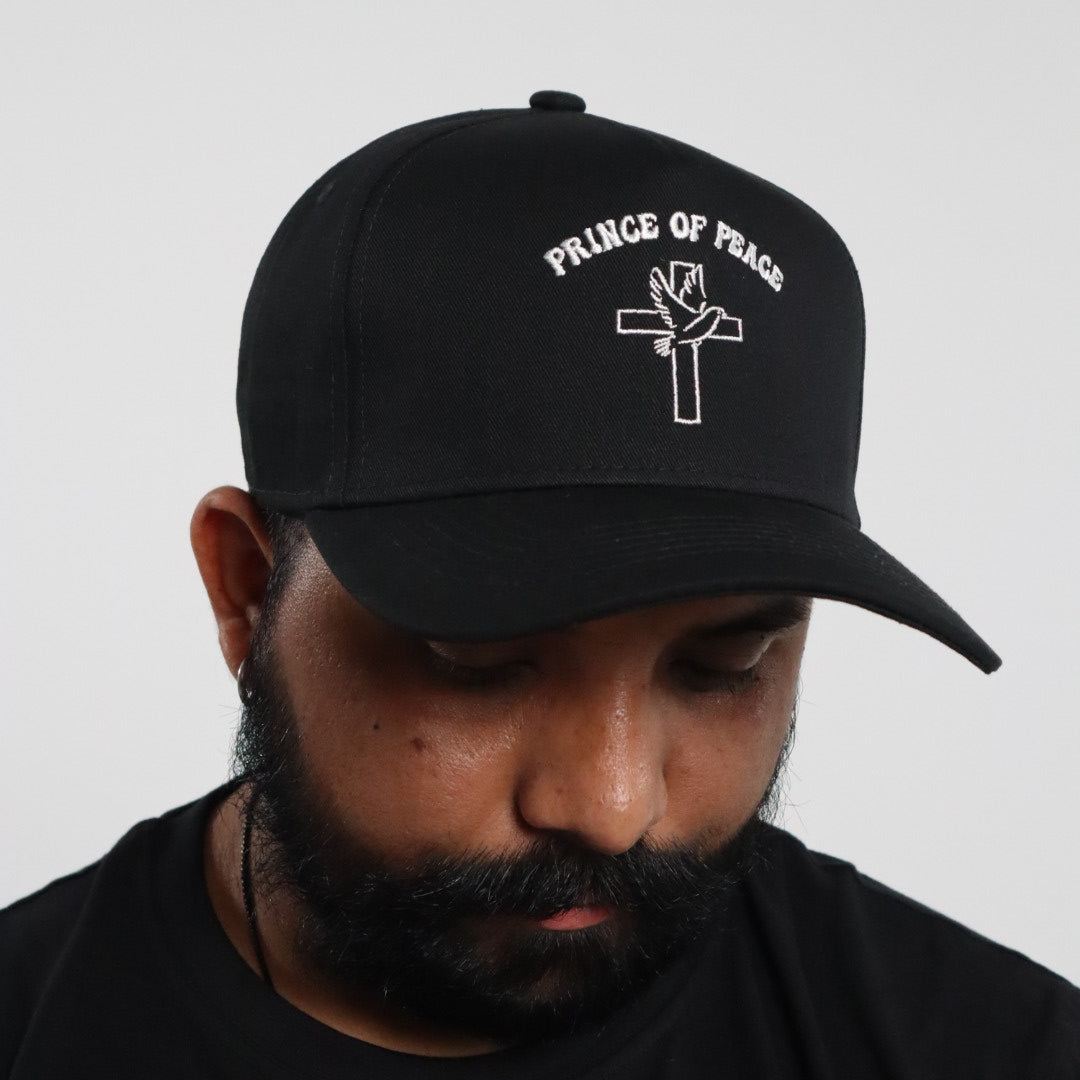 PRINCE OF PEACE EMBROIDERED SNAPBACK HAT – narrowpathcollective