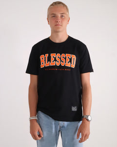 BLESSED TEE BLACK