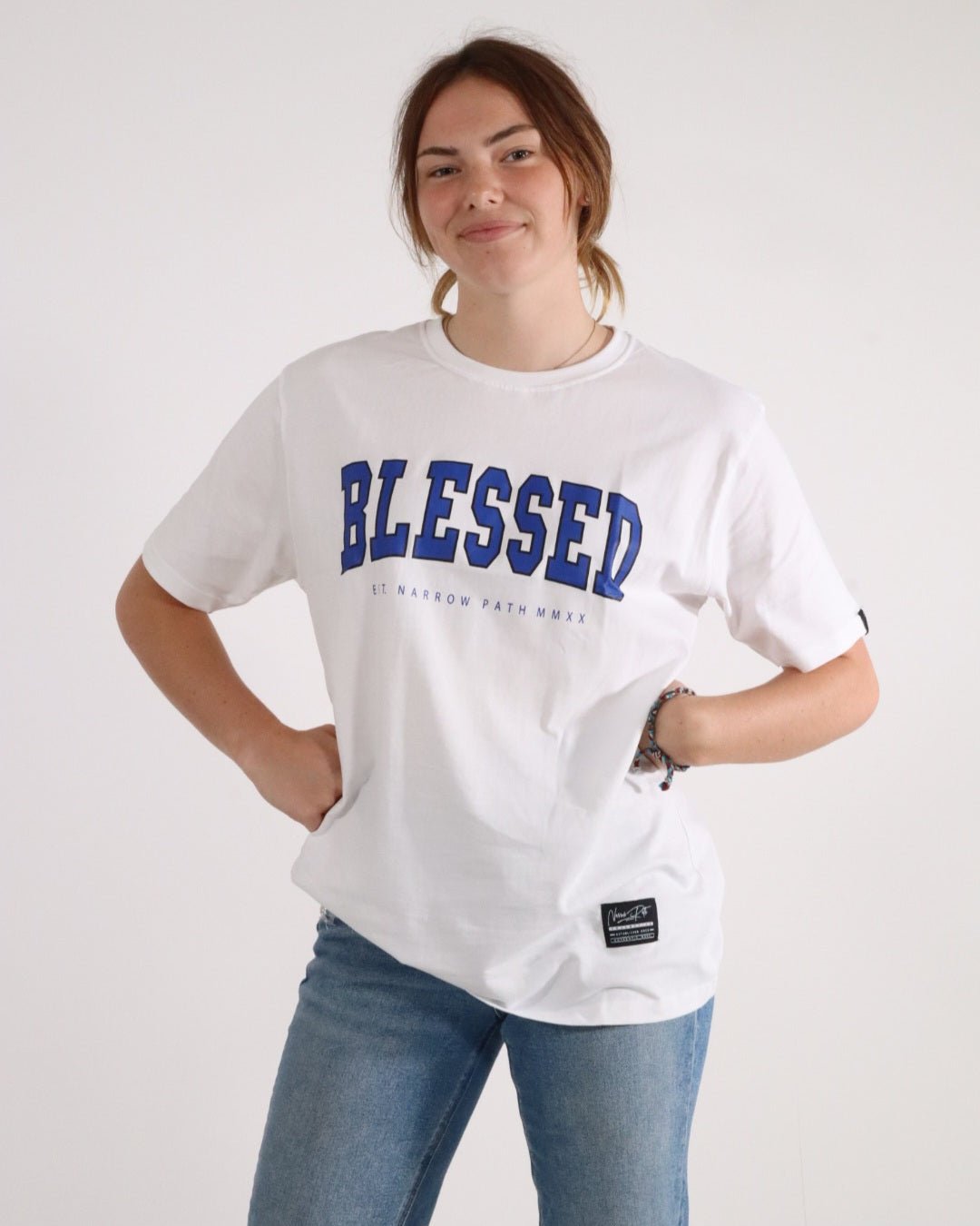 BLESSED TEE WHITE