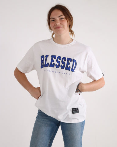 BLESSED TEE WHITE