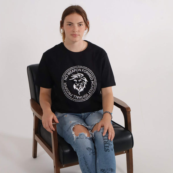 NO WEAPON TEE BLACK