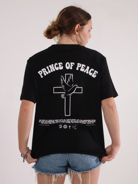 PRINCE OF PEACE TEE BLACK