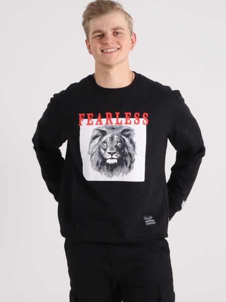 FEARLESS SWEATSHIRT BLACK