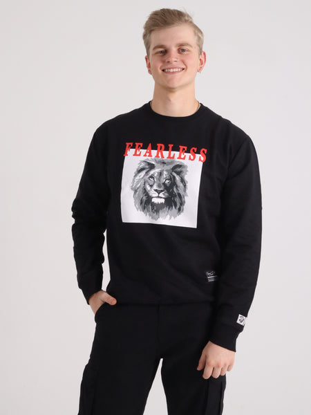 FEARLESS SWEATSHIRT BLACK