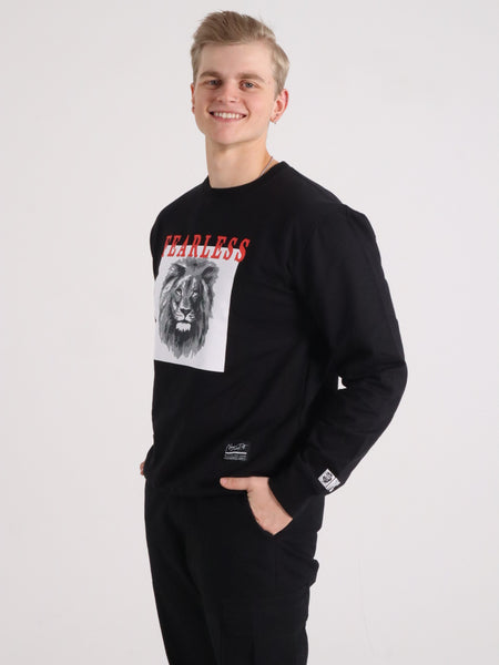 FEARLESS SWEATSHIRT BLACK