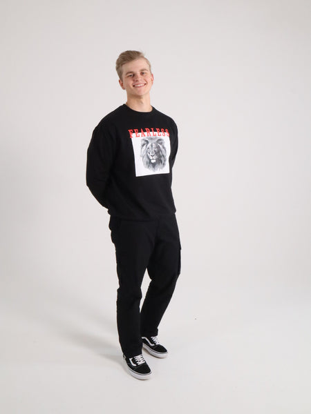 FEARLESS SWEATSHIRT BLACK