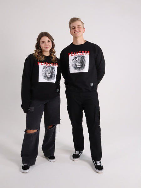FEARLESS SWEATSHIRT BLACK