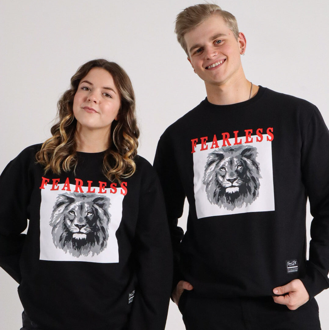 FEARLESS SWEATSHIRT BLACK
