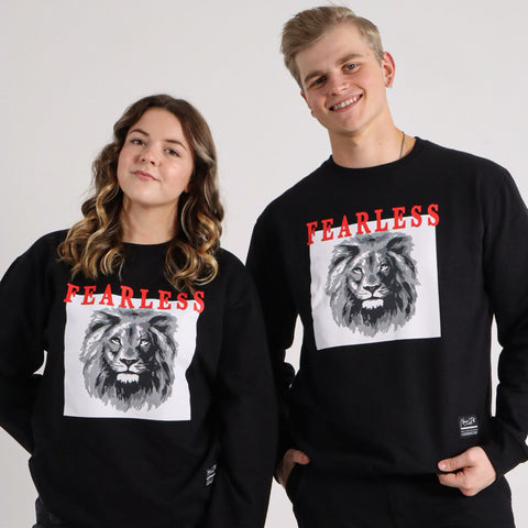 FEARLESS SWEATSHIRT BLACK