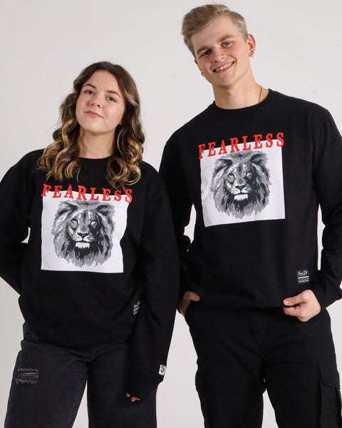 FEARLESS SWEATSHIRT BLACK