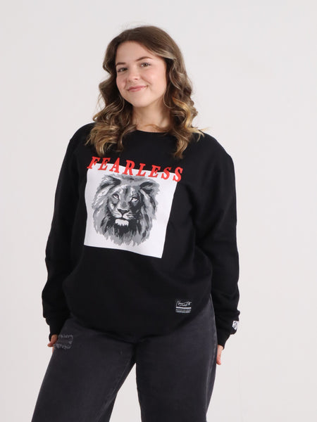 FEARLESS SWEATSHIRT BLACK