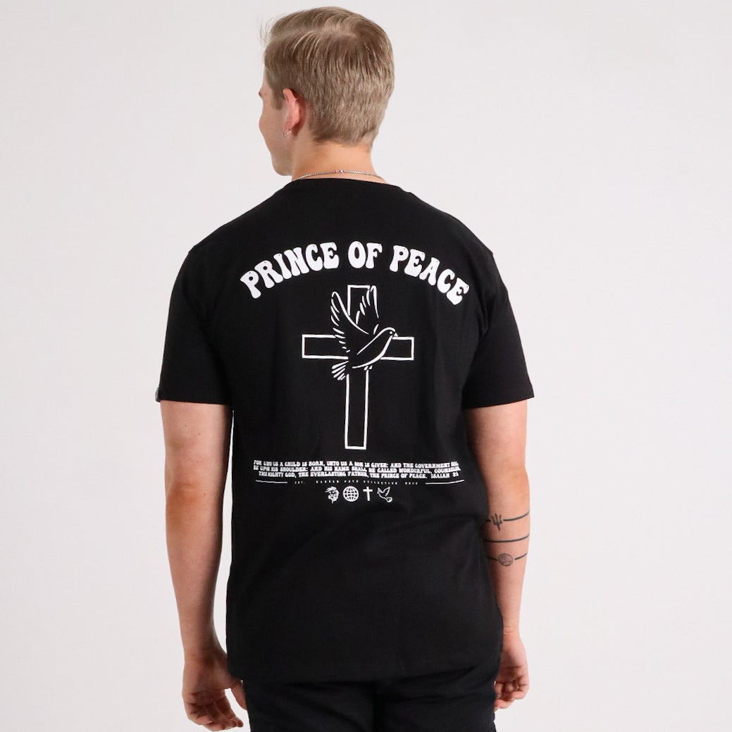 PRINCE OF PEACE TEE BLACK