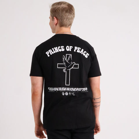 PRINCE OF PEACE TEE BLACK