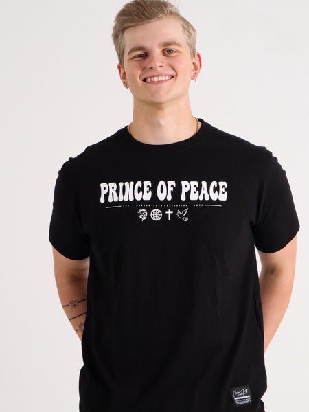 PRINCE OF PEACE TEE BLACK