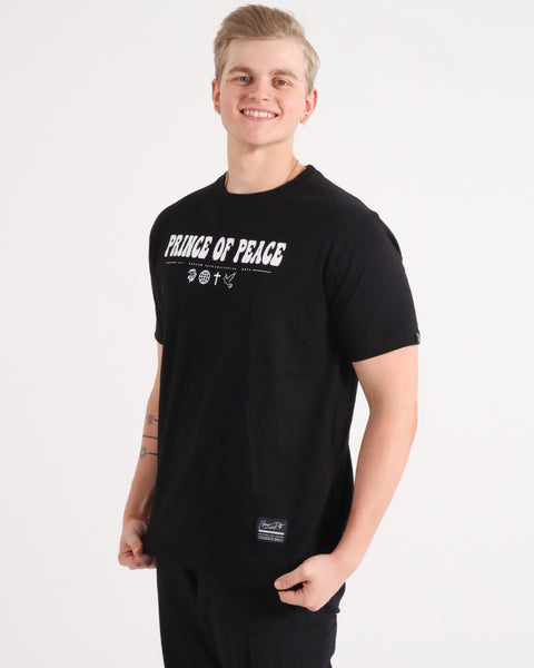PRINCE OF PEACE TEE BLACK