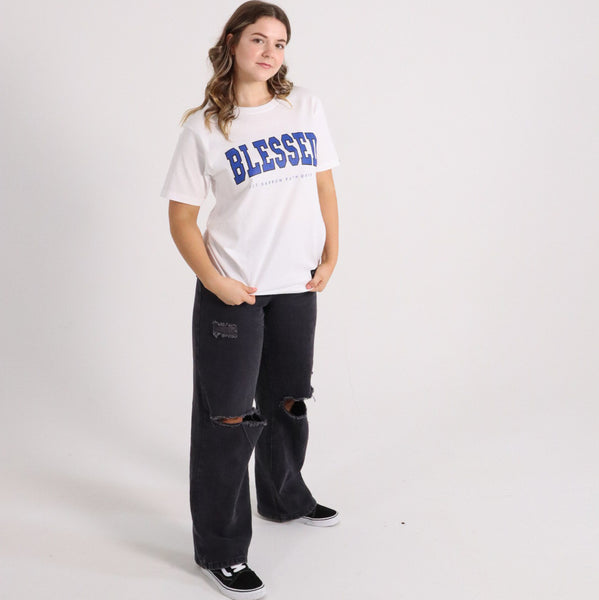 BLESSED TEE WHITE