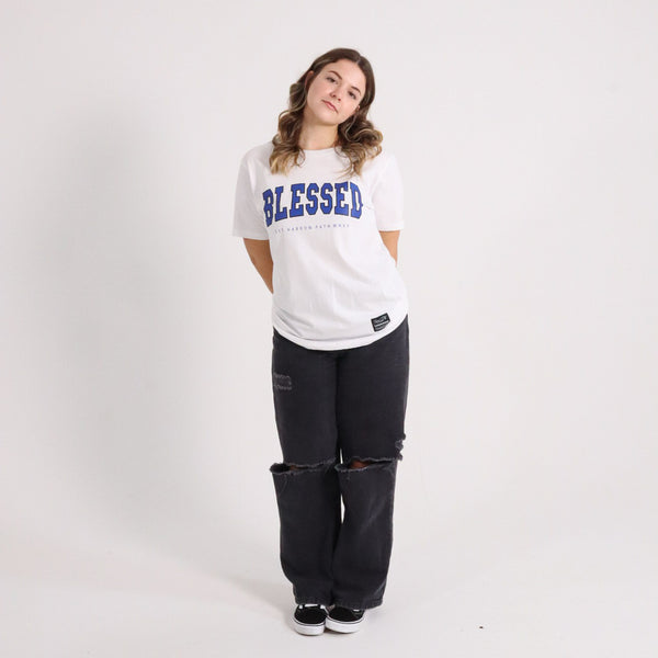 BLESSED TEE WHITE