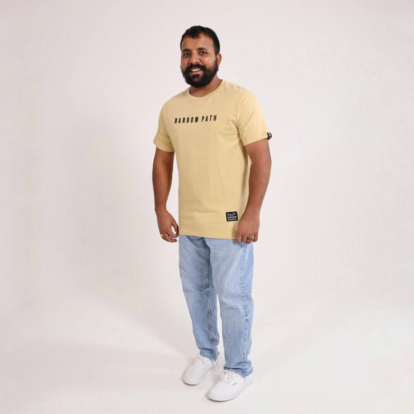 NARROW PATH TEE SAND