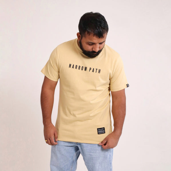 NARROW PATH TEE SAND