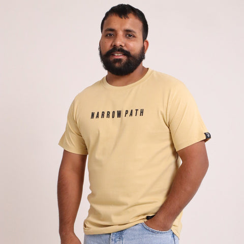 NARROW PATH TEE SAND