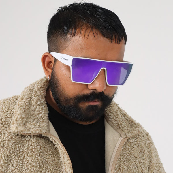 Oversized Narrow Path Polarised Sunglasses