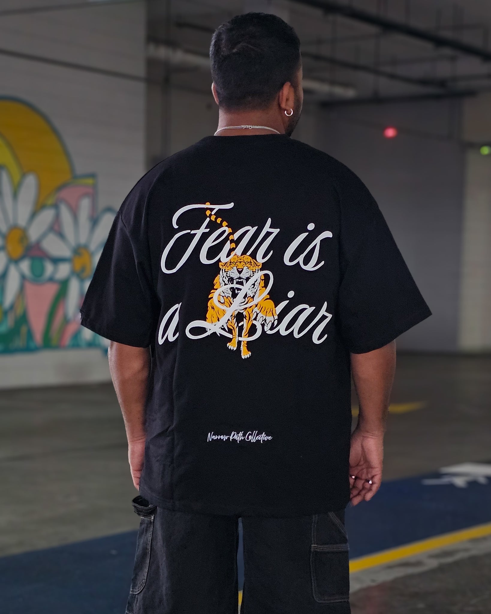 FEAR IS A LIAR OVERSIZED TEE