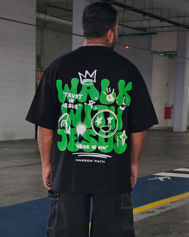 WALK WITH JESUS OVERSIZED TEE