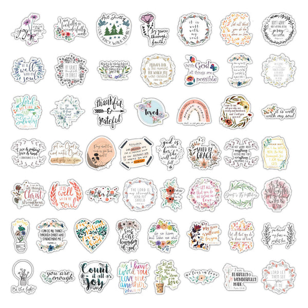 FLOURISH VINYL STICKERS
