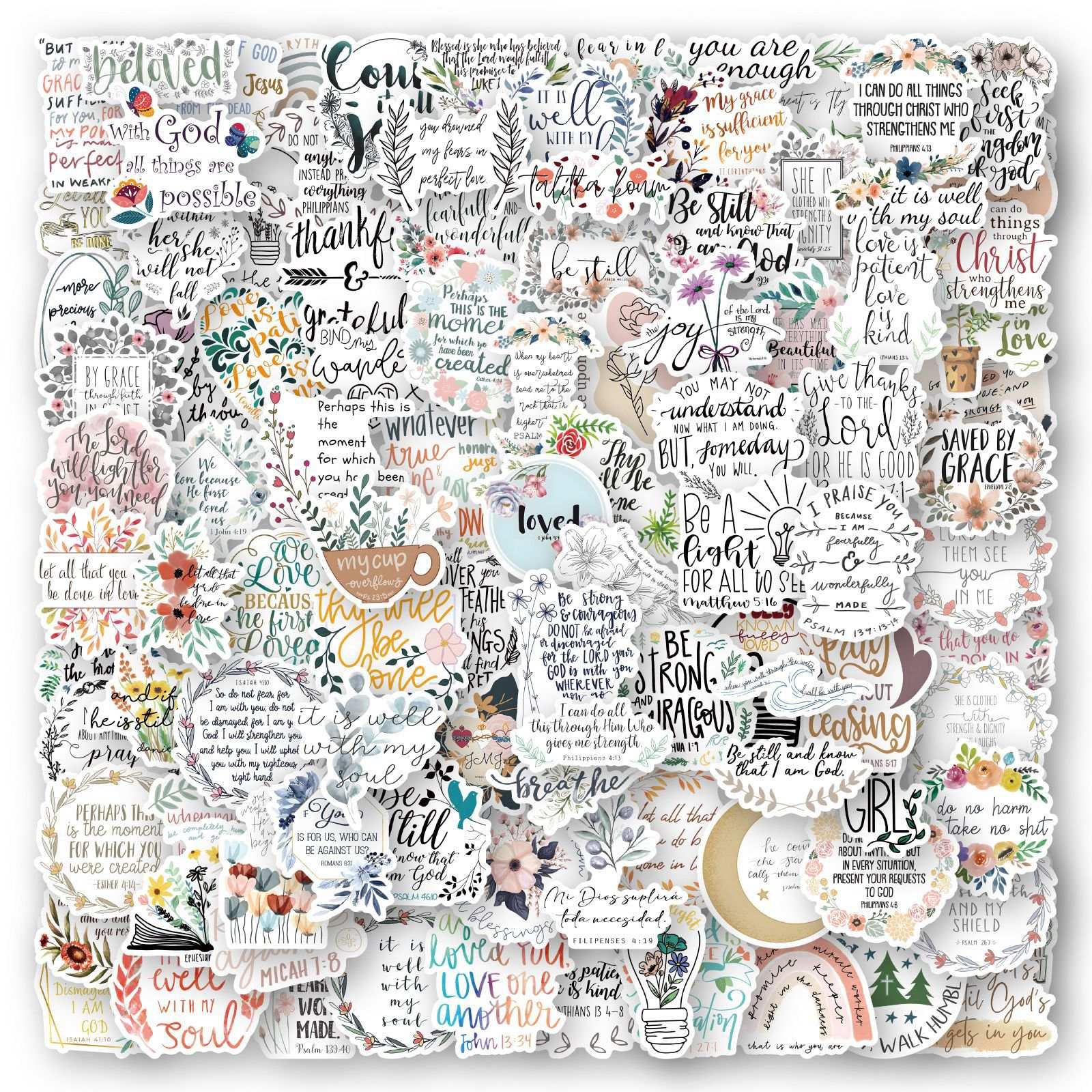 FLOURISH VINYL STICKERS