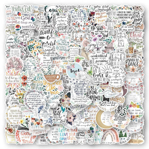 FLOURISH VINYL STICKERS