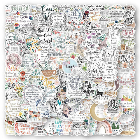 FLOURISH VINYL STICKERS