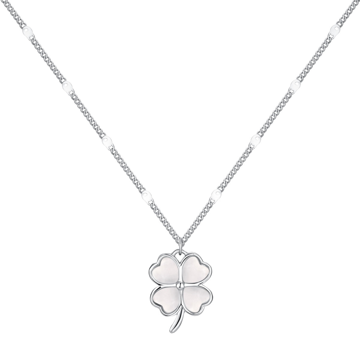 Clover Pendant 925 Sterling Silver Necklace