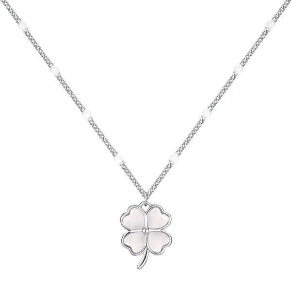 Clover Pendant 925 Sterling Silver Necklace