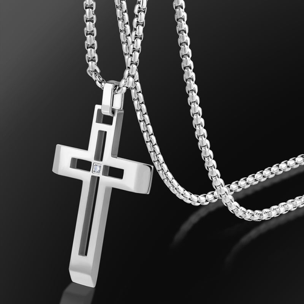 Genesis Cross Pendant Necklace