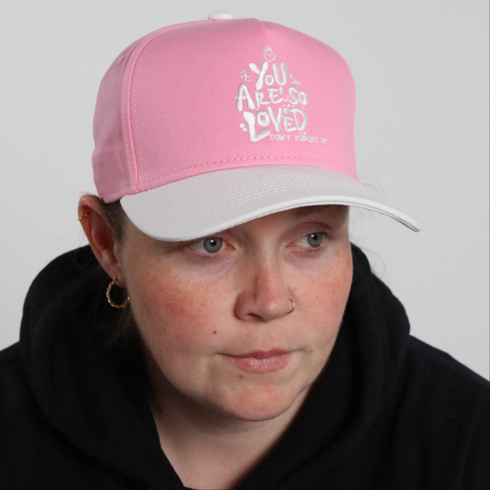 YOU ARE SO LOVED EMBROIDERED SNAPBACK HAT