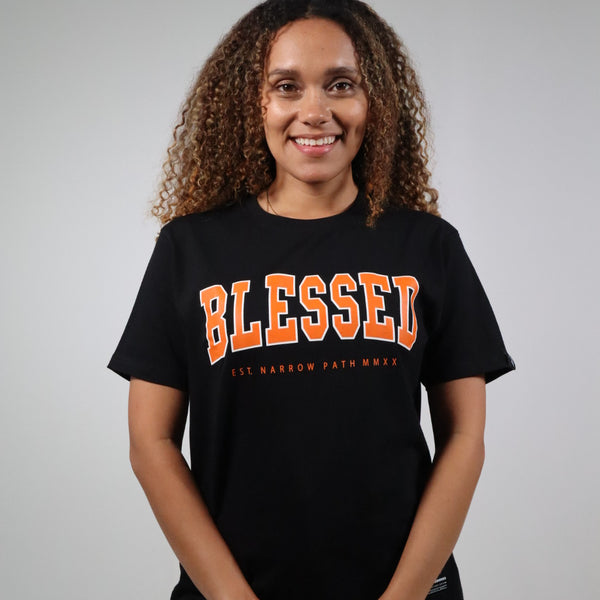 BLESSED TEE BLACK