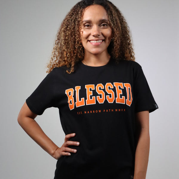 BLESSED TEE BLACK