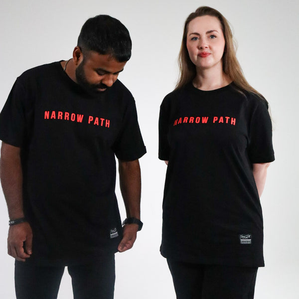 NARROW PATH TEE BLACK