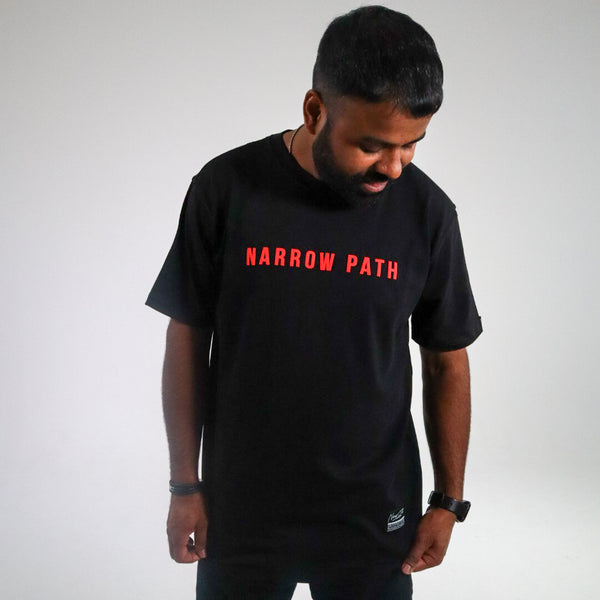 NARROW PATH TEE BLACK