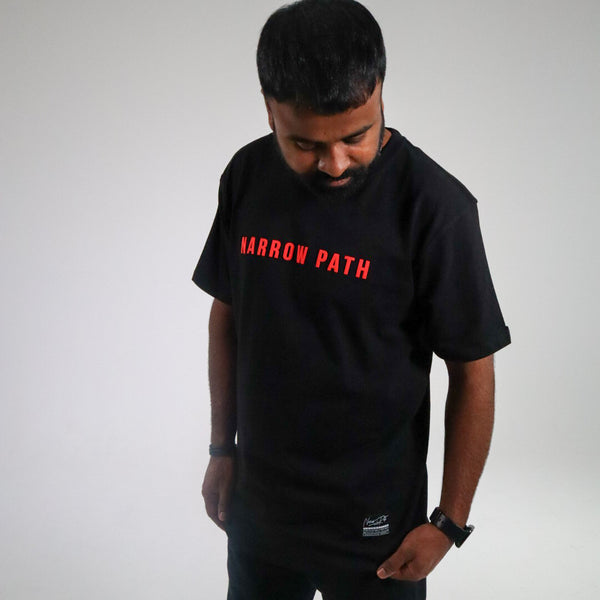 NARROW PATH TEE BLACK