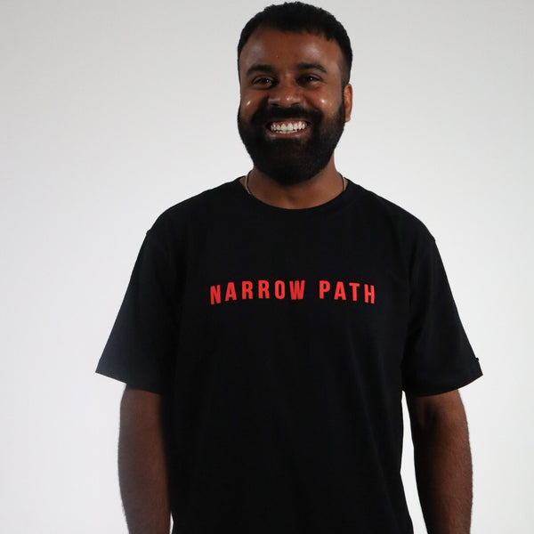 NARROW PATH TEE BLACK