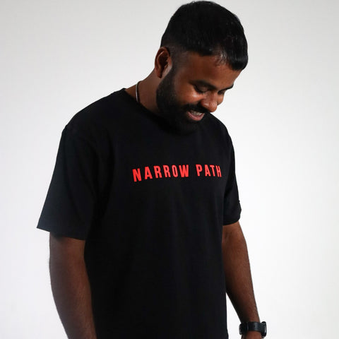 NARROW PATH TEE BLACK