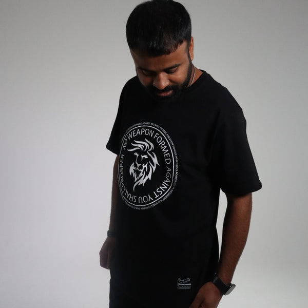 NO WEAPON TEE BLACK
