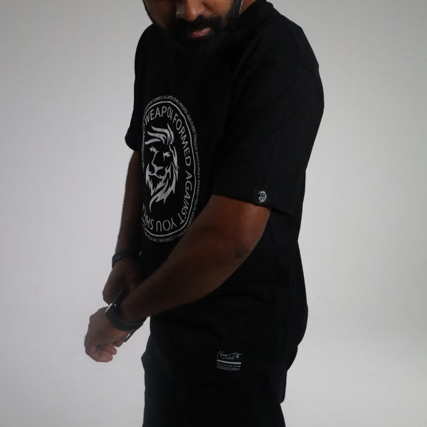 NO WEAPON TEE BLACK