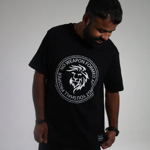 NO WEAPON TEE BLACK
