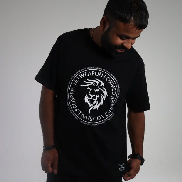 NO WEAPON TEE BLACK