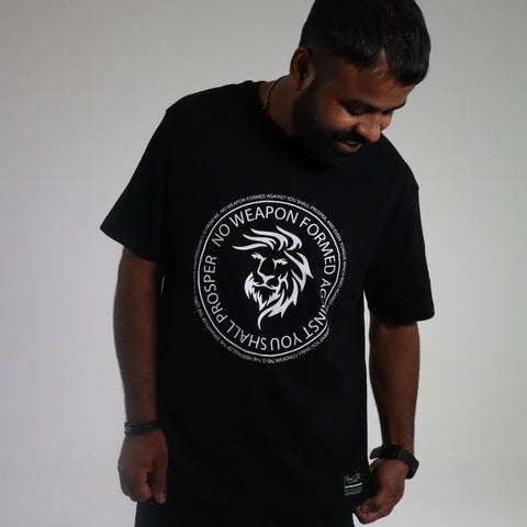 NO WEAPON TEE BLACK