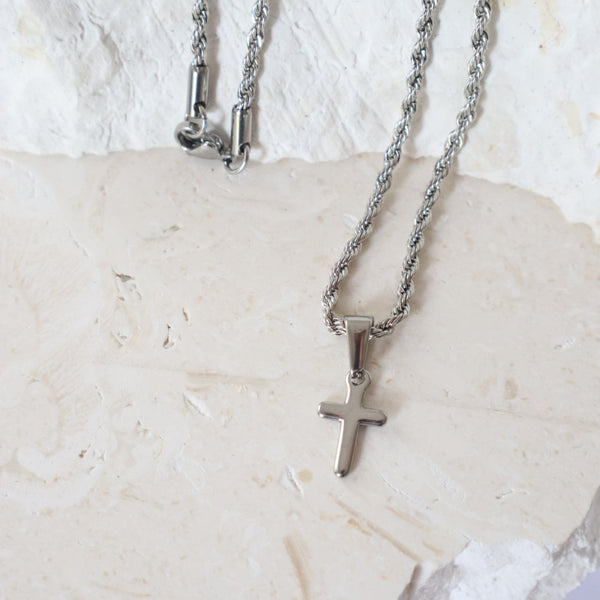 Little Cross Pendant Necklace