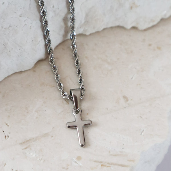 Little Cross Pendant Necklace