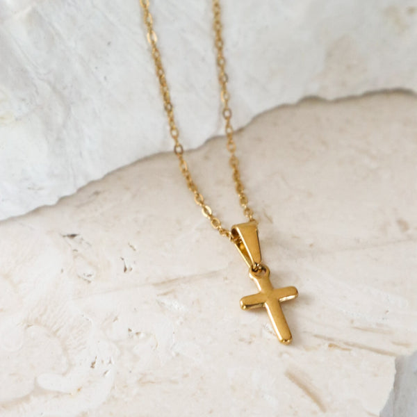 Little Cross Pendant Necklace